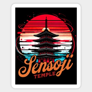 Sensoji Temple Tokyo Design Sticker